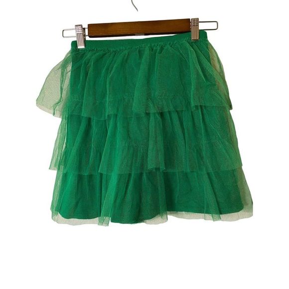 Planet Gold Christmas light up festive skirt Sz XS - Picture 5 of 10